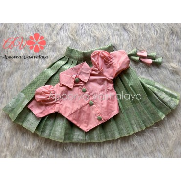 Green-Peach
