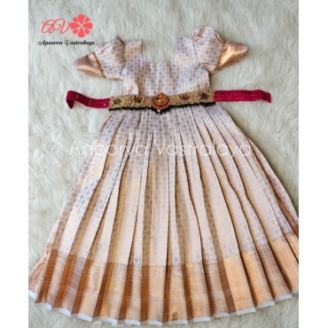 Elite kanchi kerala style silk gown
