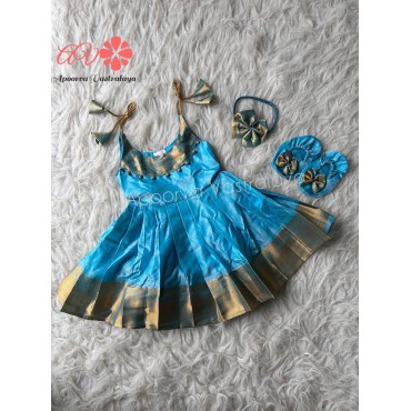 SKy blue new born set