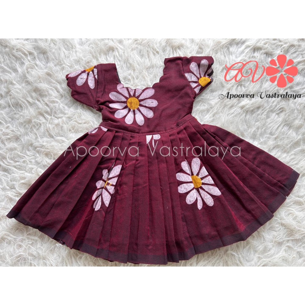 Khadi Cotton wine gown