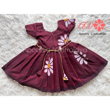 Khadi Cotton wine gown